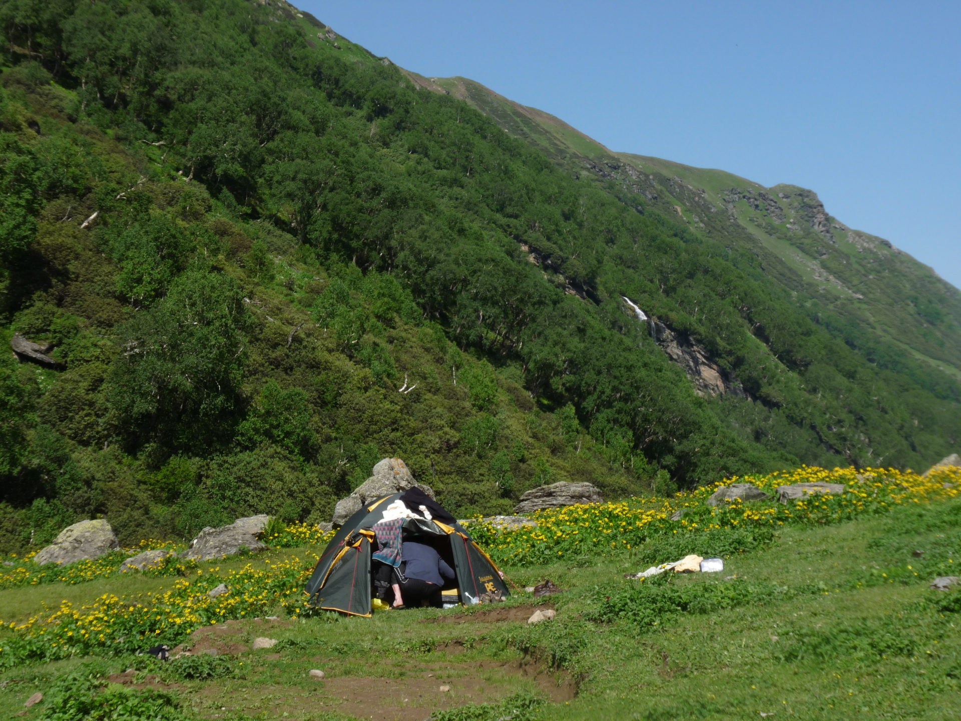 Wandern im Himalaya im Juni