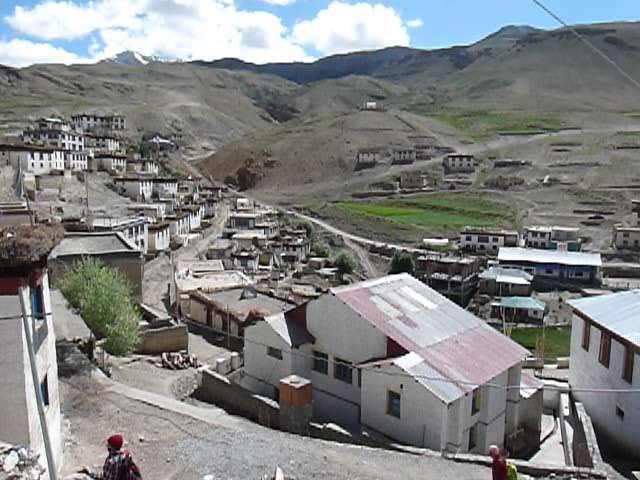 Im Dorf Kibber in Spiti auf 4200 m