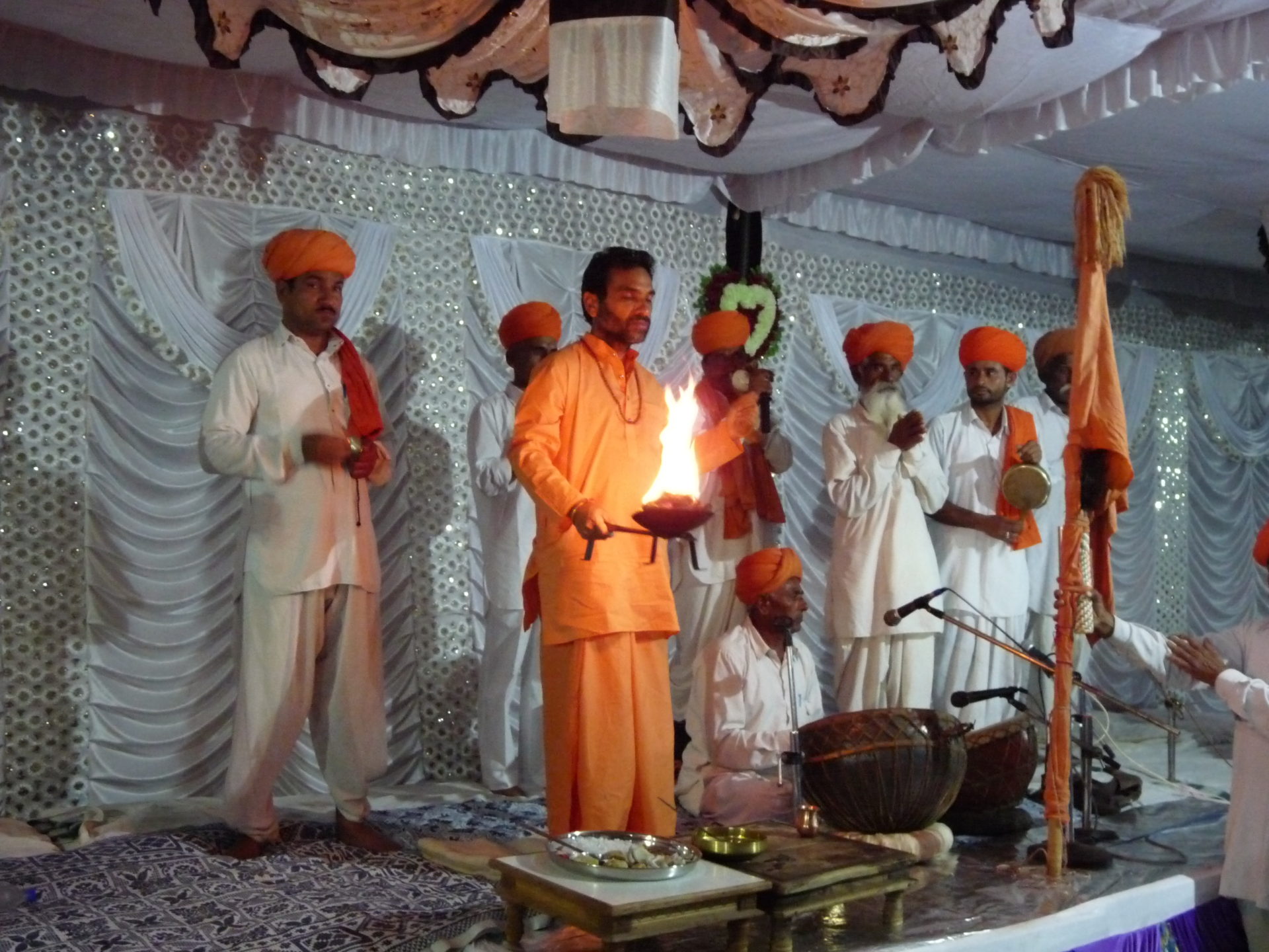 Heilige Puja der Jasnath Sekte in Rajasthan