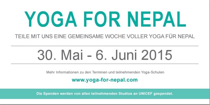 Yoga Spenden Aktion