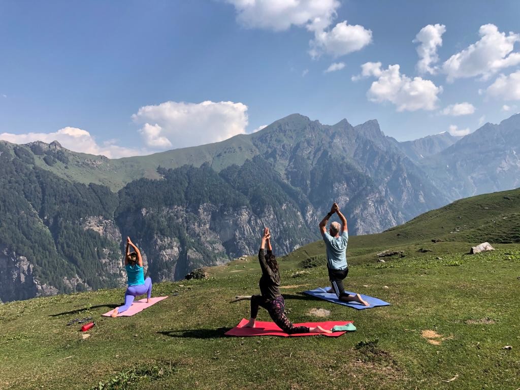 Yoga trekking and Buddhist retreat in the Indian Himalayas